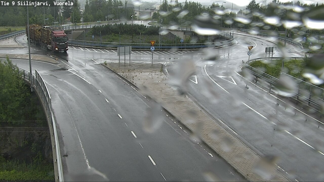 Weather Camera Image Väg 9 Siilinjärvi, Vuorela, Siilinjärvi, Pohjois-Savo