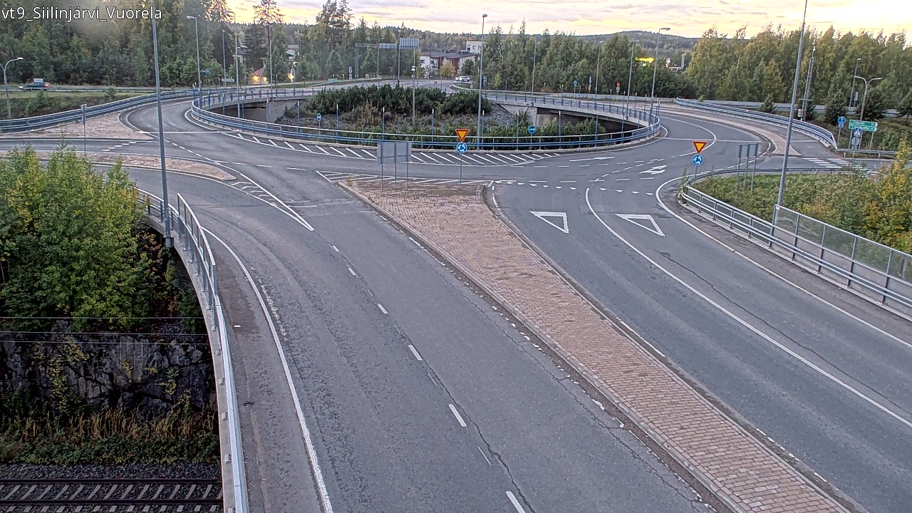 Weather Camera Image Road 9 Siilinjärvi, Vuorela, Siilinjärvi, Pohjois-Savo
