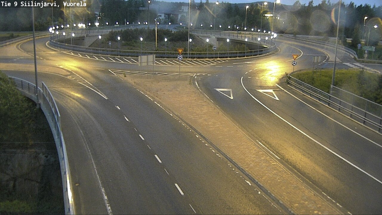 Weather Camera Image Road 9 Siilinjärvi, Vuorela, Siilinjärvi, Pohjois-Savo