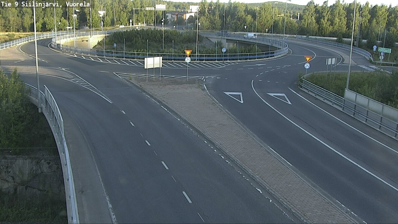 Weather Camera Image Väg 9 Siilinjärvi, Vuorela, Siilinjärvi, Pohjois-Savo