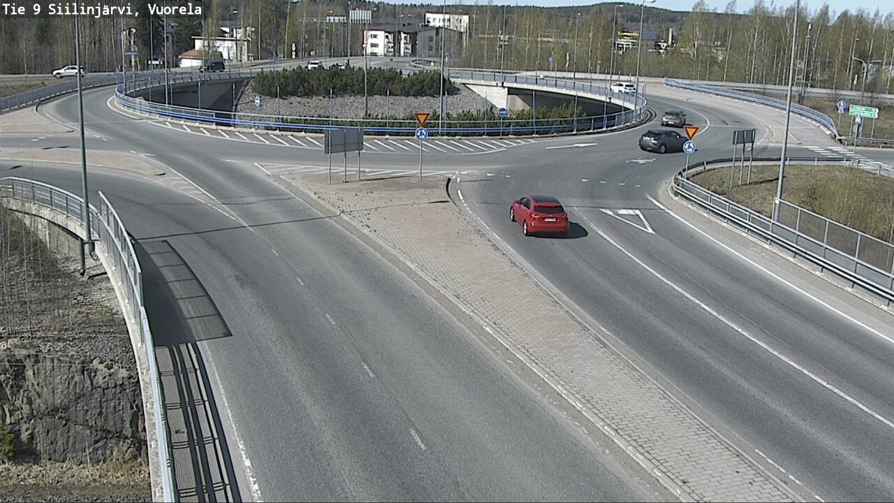 Weather Camera Image Road 9 Siilinjärvi, Vuorela, Siilinjärvi, Pohjois-Savo