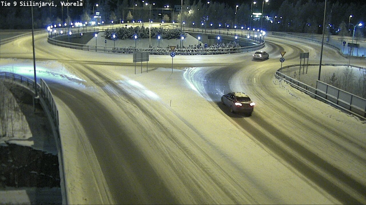 Weather Camera Image Väg 9 Siilinjärvi, Vuorela, Siilinjärvi, Pohjois-Savo
