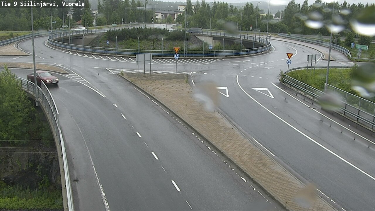 Weather Camera Image Väg 9 Siilinjärvi, Vuorela, Siilinjärvi, Pohjois-Savo