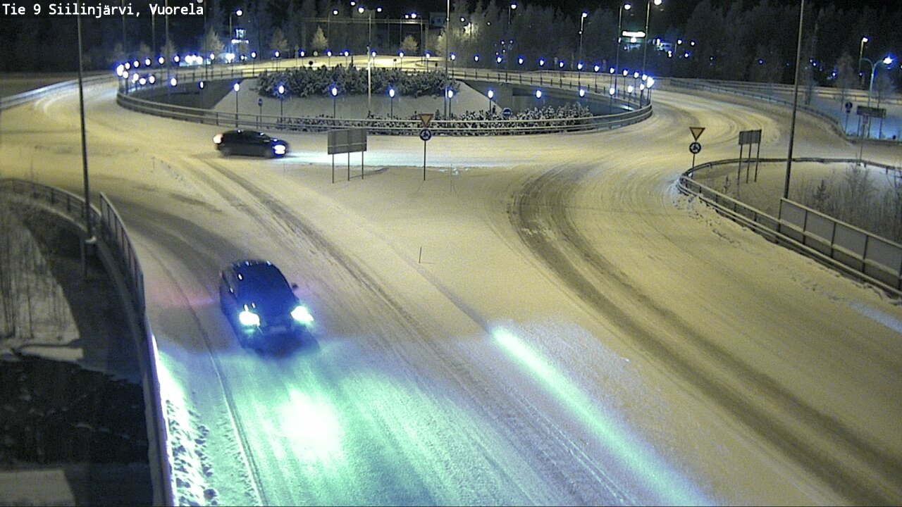 Kelikamerat Kuva Tie 9 Siilinjärvi, Vuorela, Siilinjärvi, Pohjois-Savo