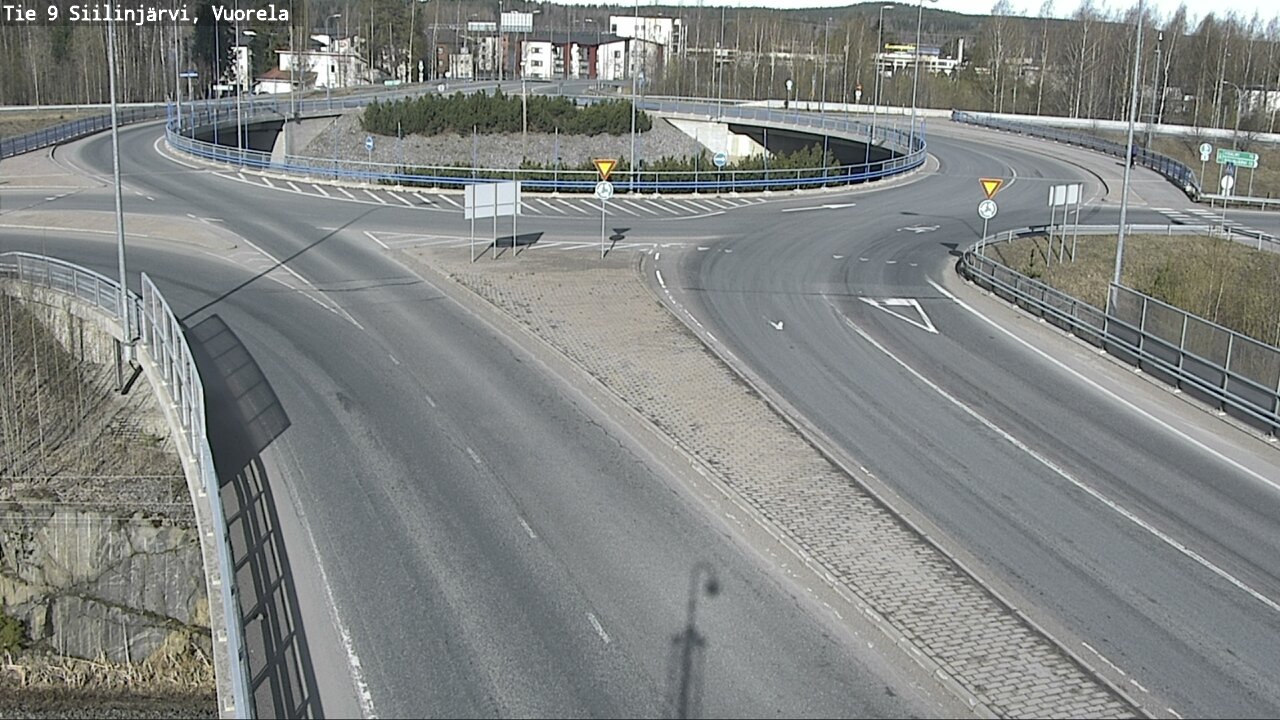 Weather Camera Image Väg 9 Siilinjärvi, Vuorela, Siilinjärvi, Pohjois-Savo