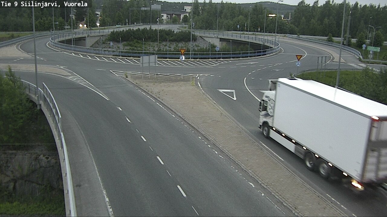 Weather Camera Image Road 9 Siilinjärvi, Vuorela, Siilinjärvi, Pohjois-Savo
