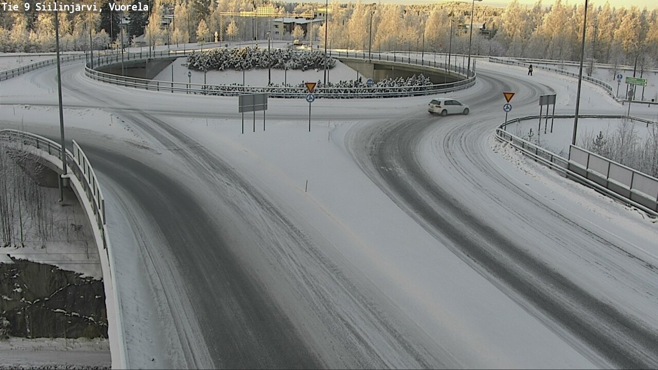 Weather Camera Image Road 9 Siilinjärvi, Vuorela, Siilinjärvi, Pohjois-Savo