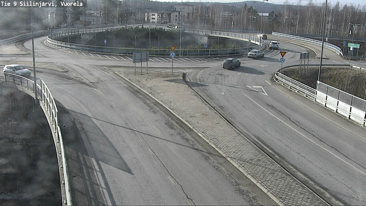 Weather Camera Image Road 9 Siilinjärvi, Vuorela, Siilinjärvi, Pohjois-Savo