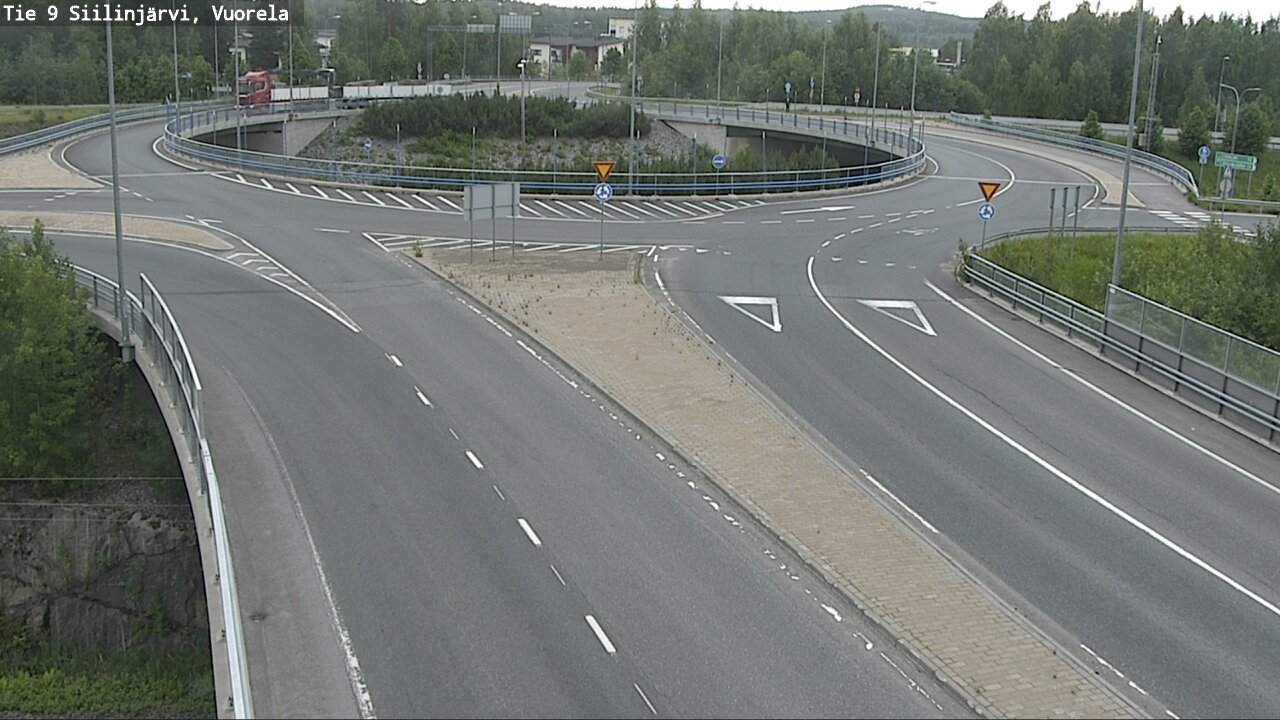 Weather Camera Image Road 9 Siilinjärvi, Vuorela, Siilinjärvi, Pohjois-Savo