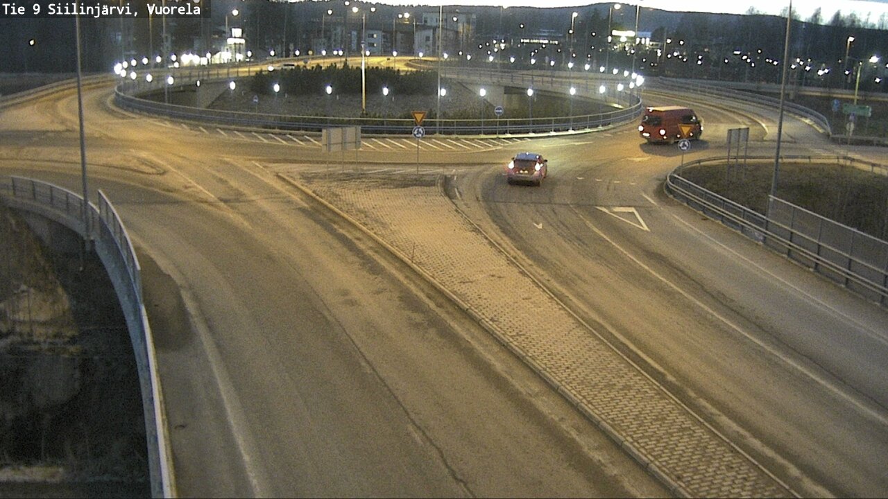 Weather Camera Image Väg 9 Siilinjärvi, Vuorela, Siilinjärvi, Pohjois-Savo