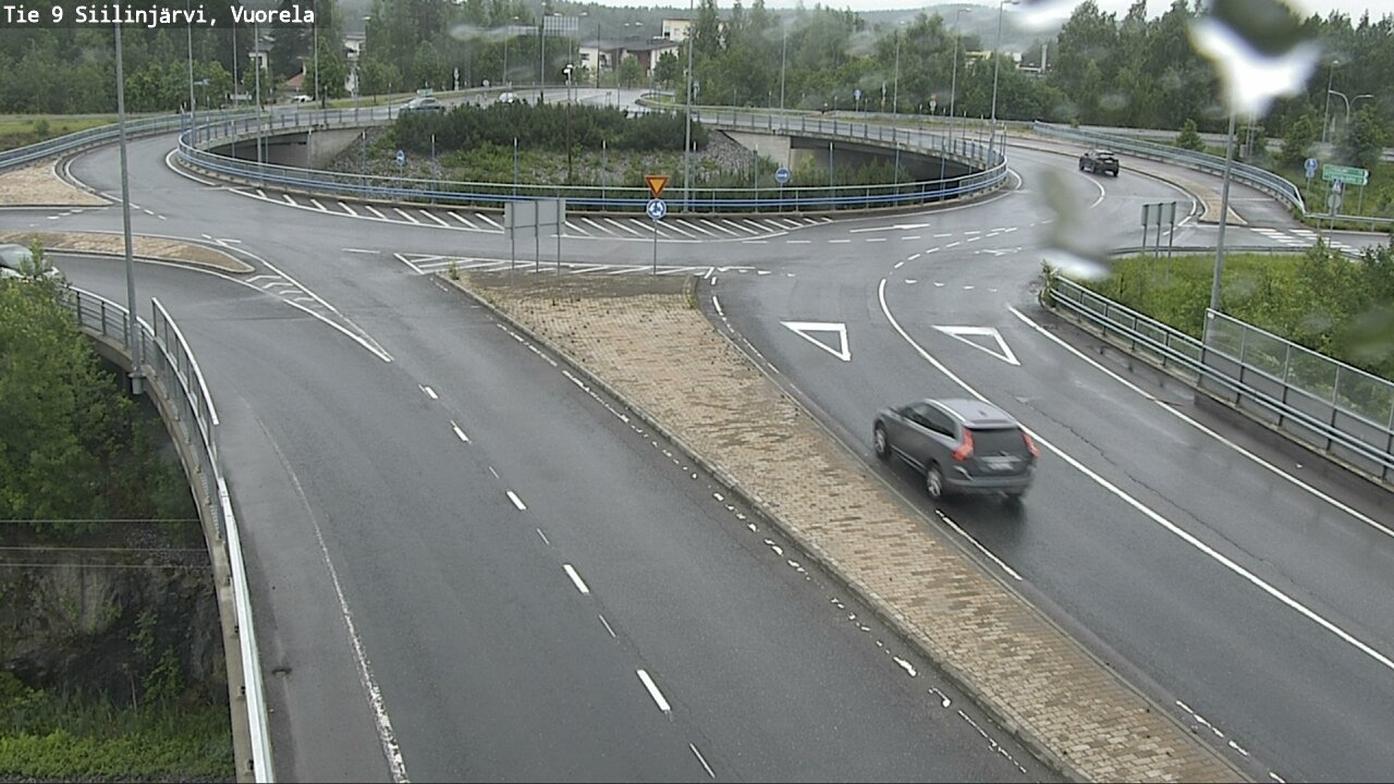 Weather Camera Image Väg 9 Siilinjärvi, Vuorela, Siilinjärvi, Pohjois-Savo