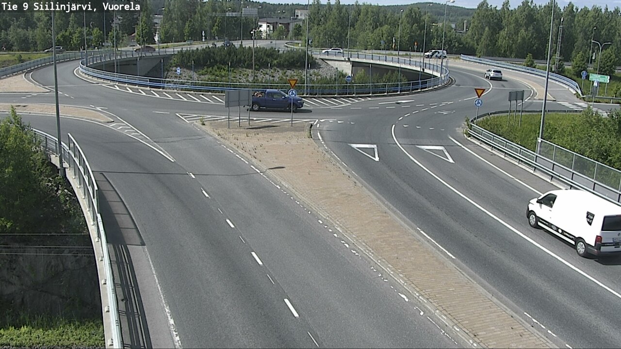 Weather Camera Image Road 9 Siilinjärvi, Vuorela, Siilinjärvi, Pohjois-Savo