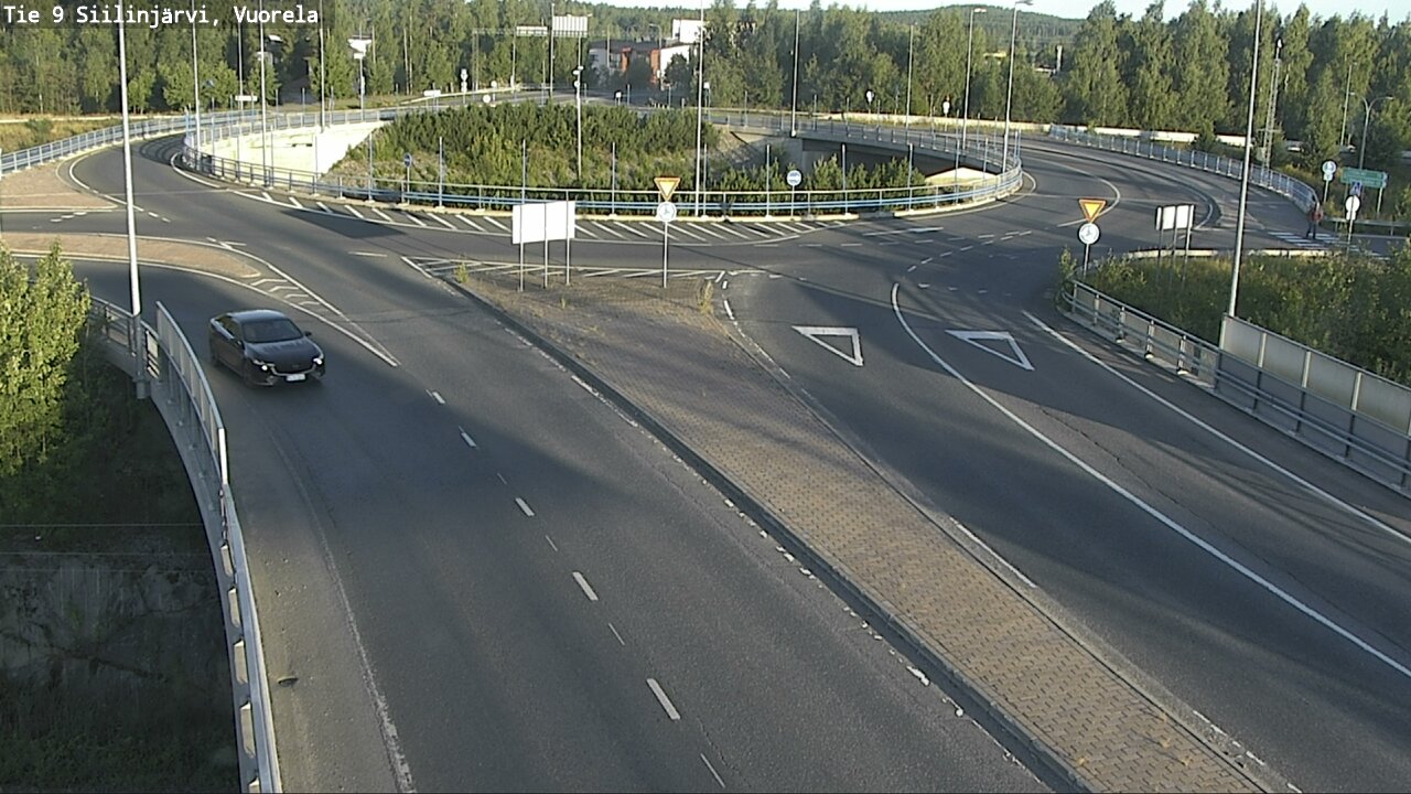Weather Camera Image Väg 9 Siilinjärvi, Vuorela, Siilinjärvi, Pohjois-Savo