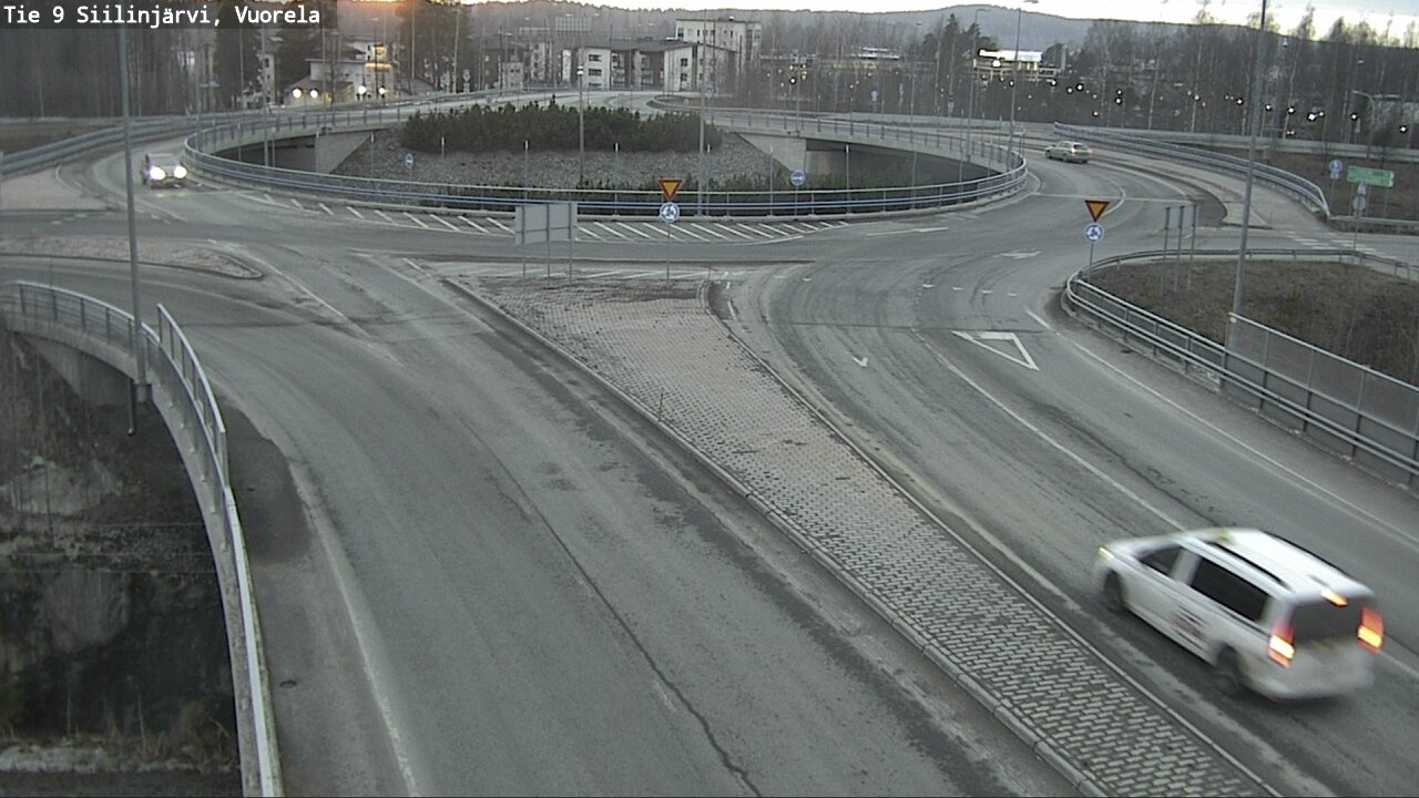 Weather Camera Image Väg 9 Siilinjärvi, Vuorela, Siilinjärvi, Pohjois-Savo