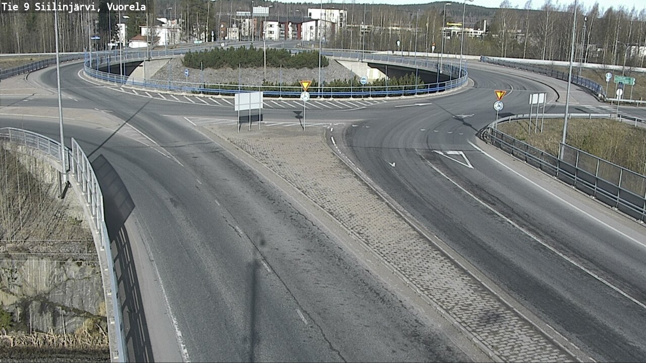 Weather Camera Image Väg 9 Siilinjärvi, Vuorela, Siilinjärvi, Pohjois-Savo