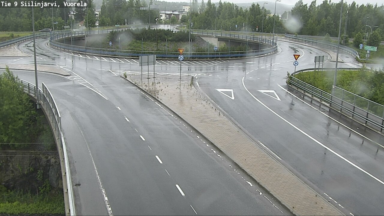 Weather Camera Image Road 9 Siilinjärvi, Vuorela, Siilinjärvi, Pohjois-Savo