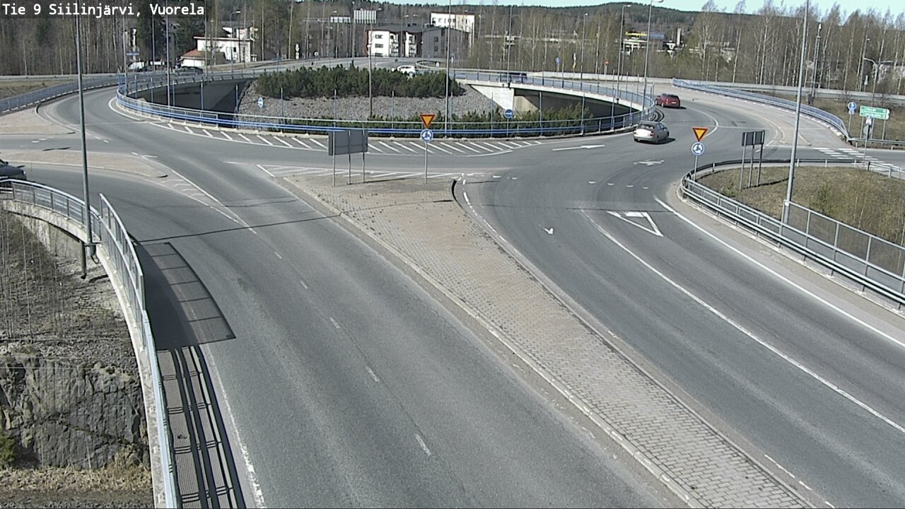 Weather Camera Image Väg 9 Siilinjärvi, Vuorela, Siilinjärvi, Pohjois-Savo