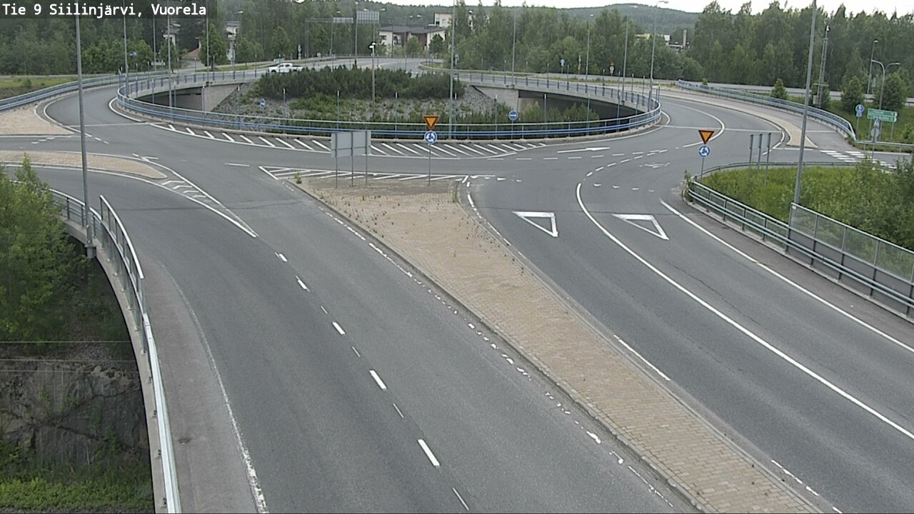 Weather Camera Image Road 9 Siilinjärvi, Vuorela, Siilinjärvi, Pohjois-Savo