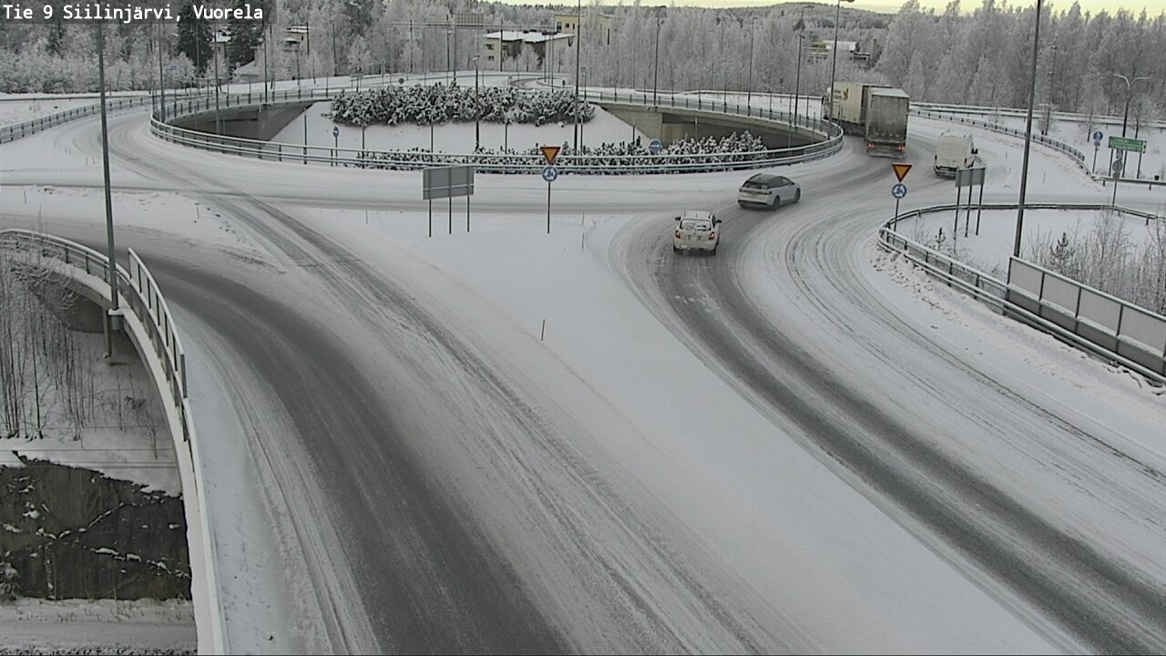 Weather Camera Image Road 9 Siilinjärvi, Vuorela, Siilinjärvi, Pohjois-Savo