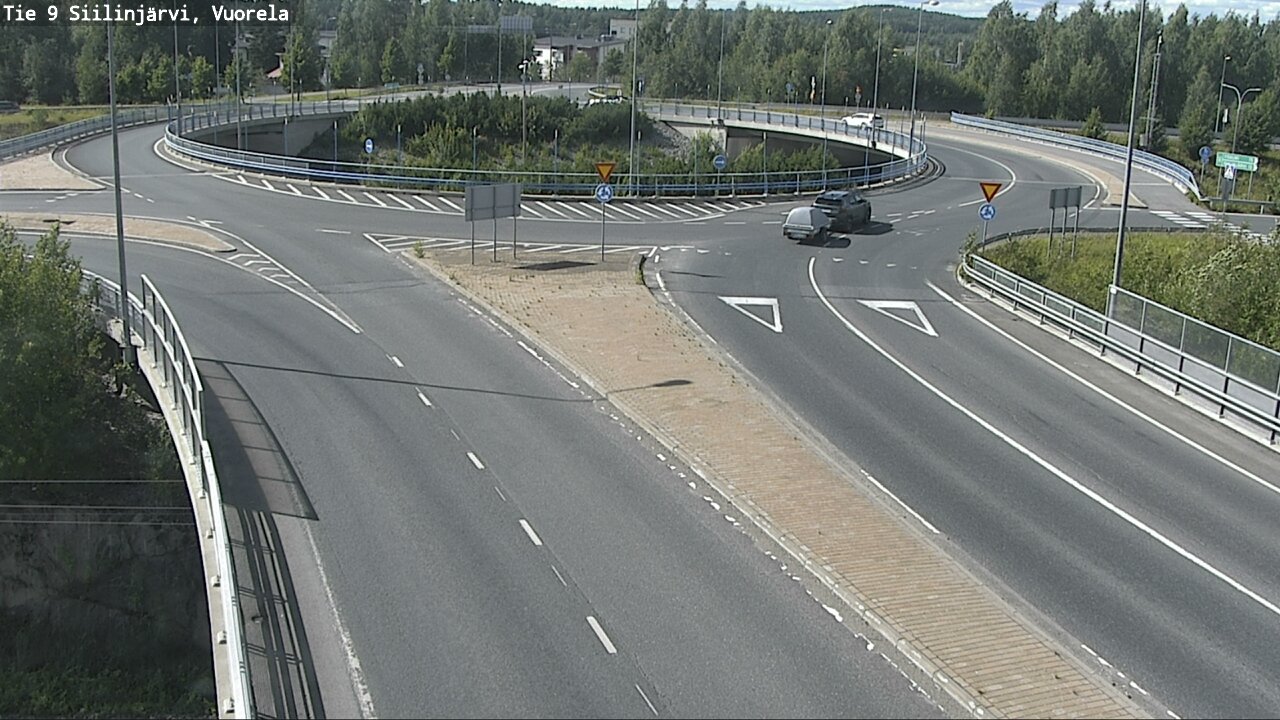 Weather Camera Image Väg 9 Siilinjärvi, Vuorela, Siilinjärvi, Pohjois-Savo
