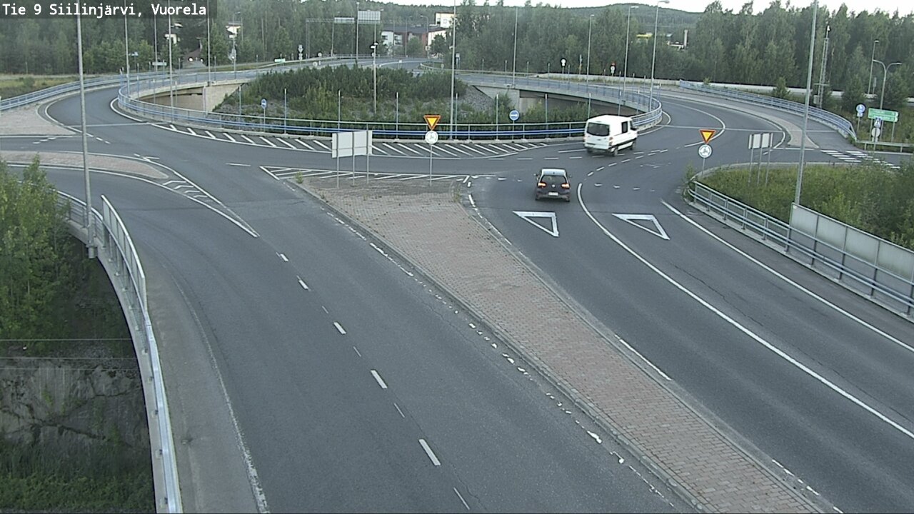 Weather Camera Image Väg 9 Siilinjärvi, Vuorela, Siilinjärvi, Pohjois-Savo