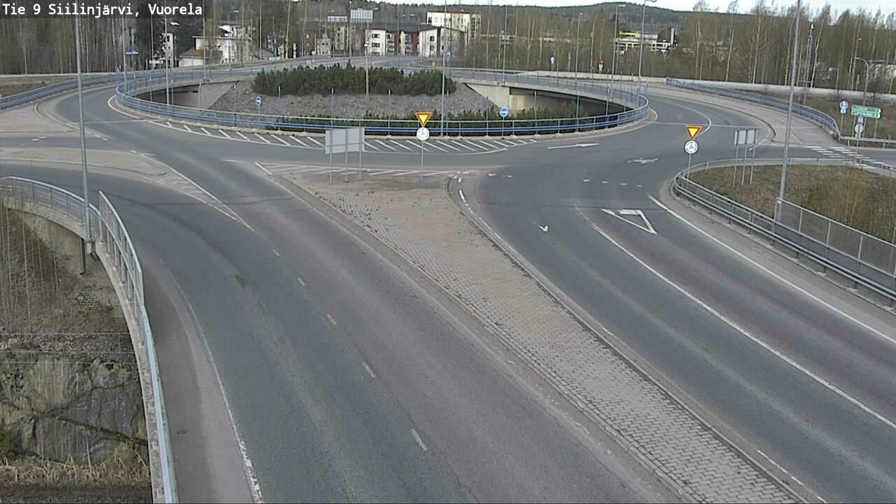 Weather Camera Image Road 9 Siilinjärvi, Vuorela, Siilinjärvi, Pohjois-Savo