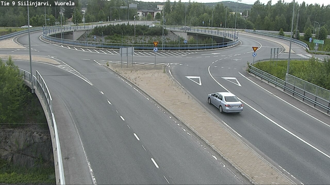 Weather Camera Image Road 9 Siilinjärvi, Vuorela, Siilinjärvi, Pohjois-Savo