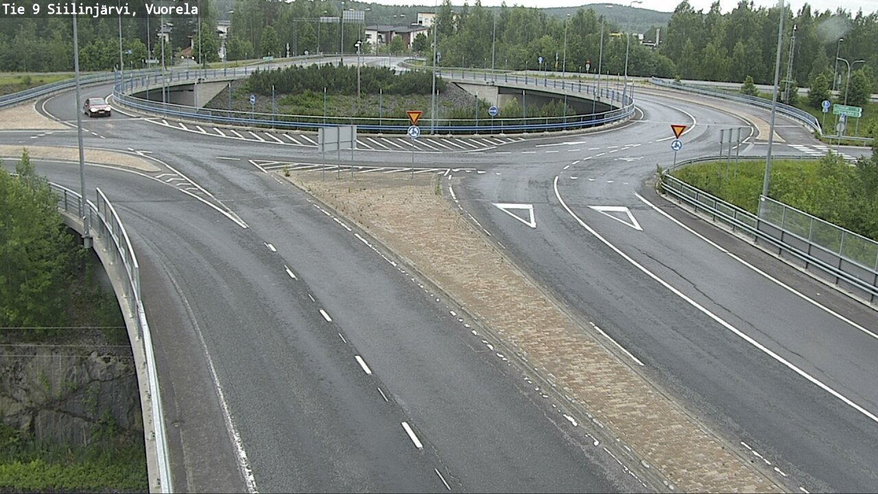 Weather Camera Image Road 9 Siilinjärvi, Vuorela, Siilinjärvi, Pohjois-Savo