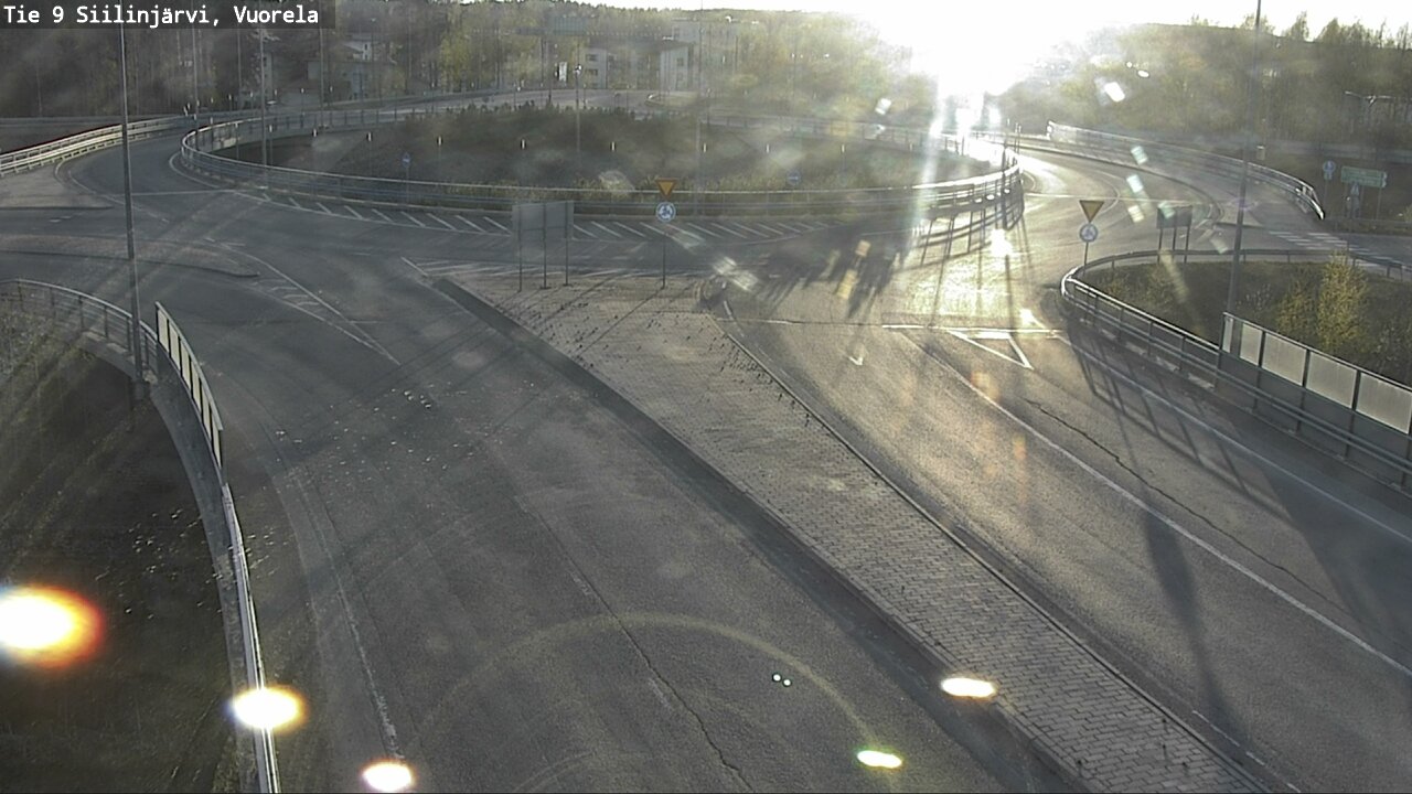 Weather Camera Image Väg 9 Siilinjärvi, Vuorela, Siilinjärvi, Pohjois-Savo