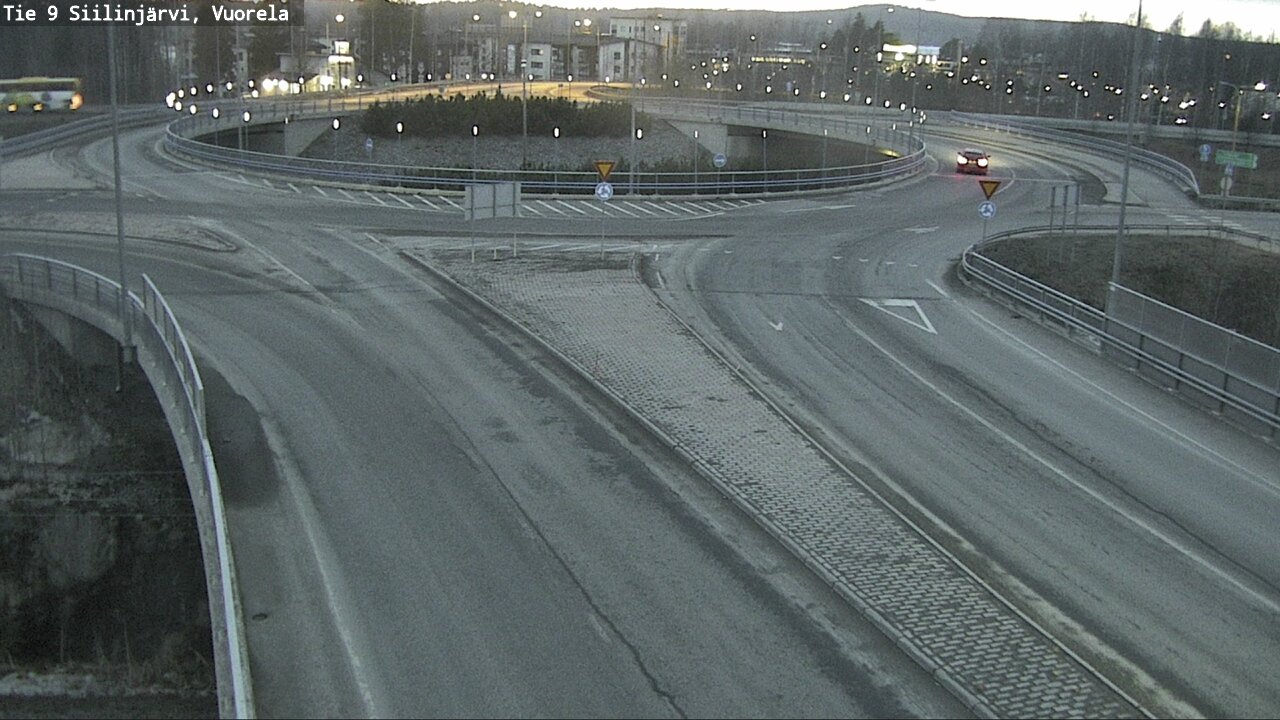 Weather Camera Image Väg 9 Siilinjärvi, Vuorela, Siilinjärvi, Pohjois-Savo