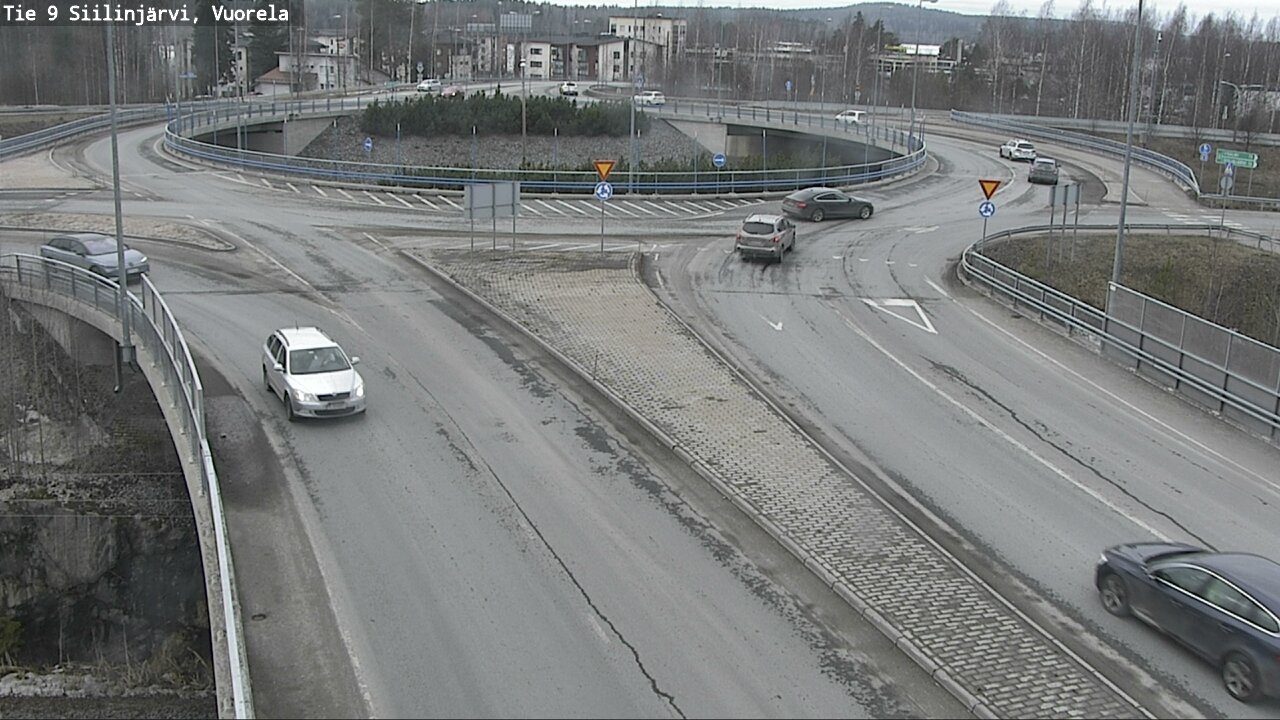 Weather Camera Image Road 9 Siilinjärvi, Vuorela, Siilinjärvi, Pohjois-Savo