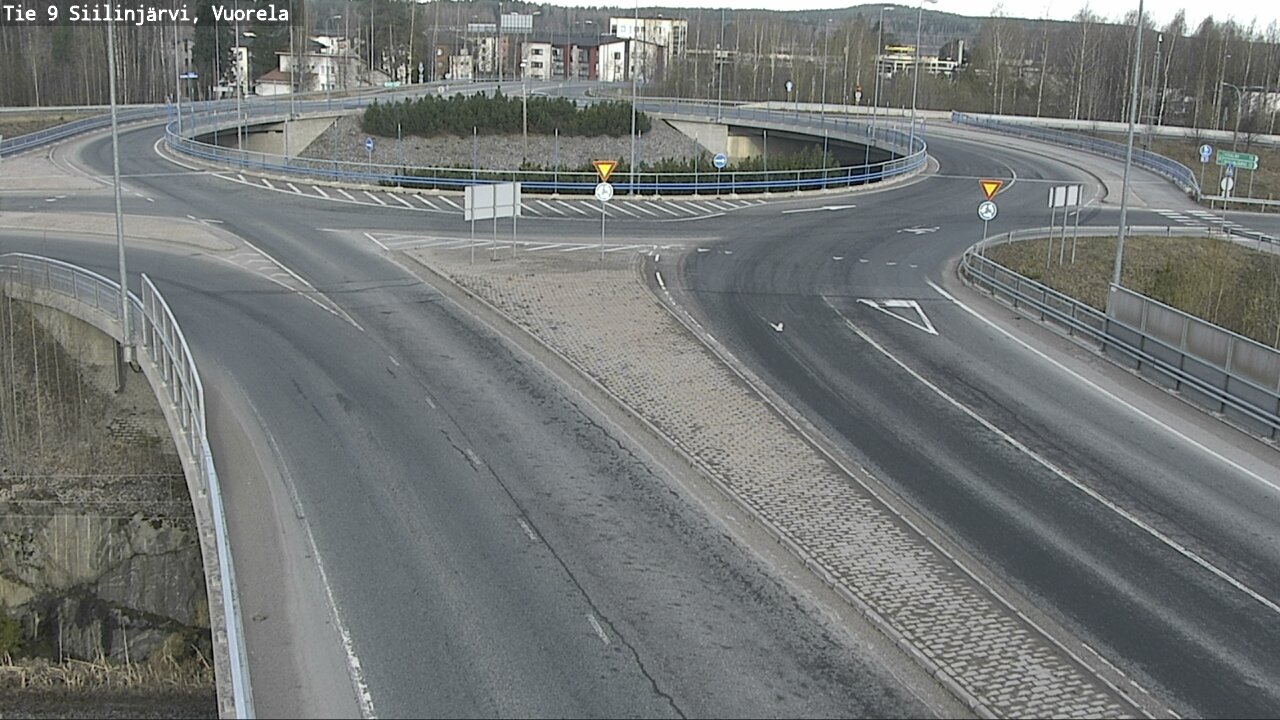 Weather Camera Image Väg 9 Siilinjärvi, Vuorela, Siilinjärvi, Pohjois-Savo
