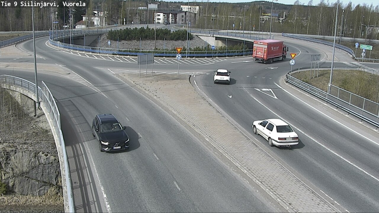 Weather Camera Image Road 9 Siilinjärvi, Vuorela, Siilinjärvi, Pohjois-Savo