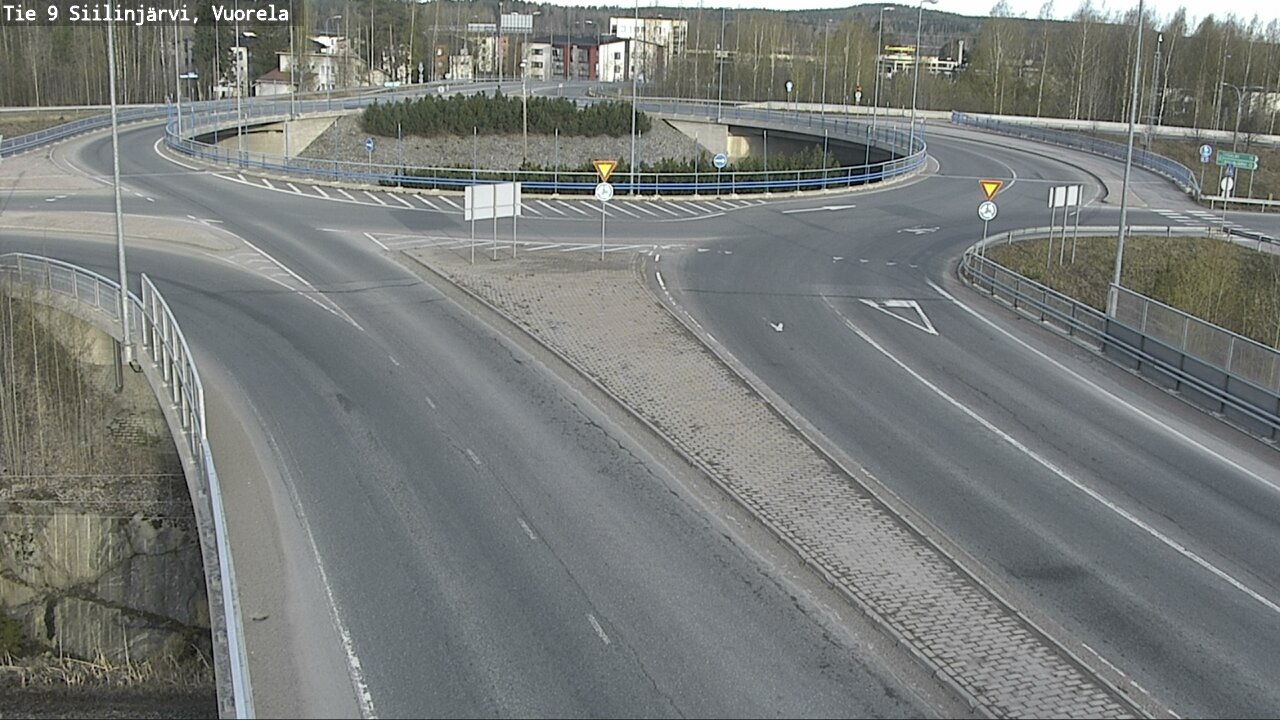 Weather Camera Image Road 9 Siilinjärvi, Vuorela, Siilinjärvi, Pohjois-Savo