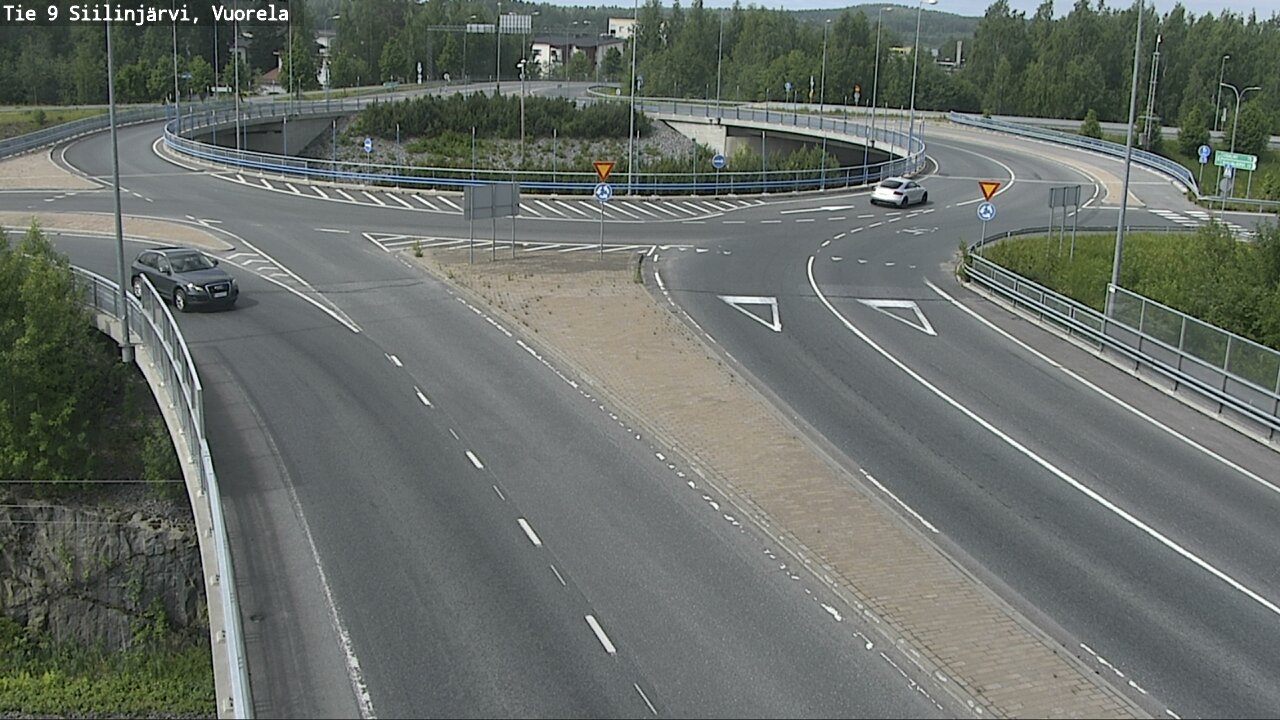 Weather Camera Image Road 9 Siilinjärvi, Vuorela, Siilinjärvi, Pohjois-Savo