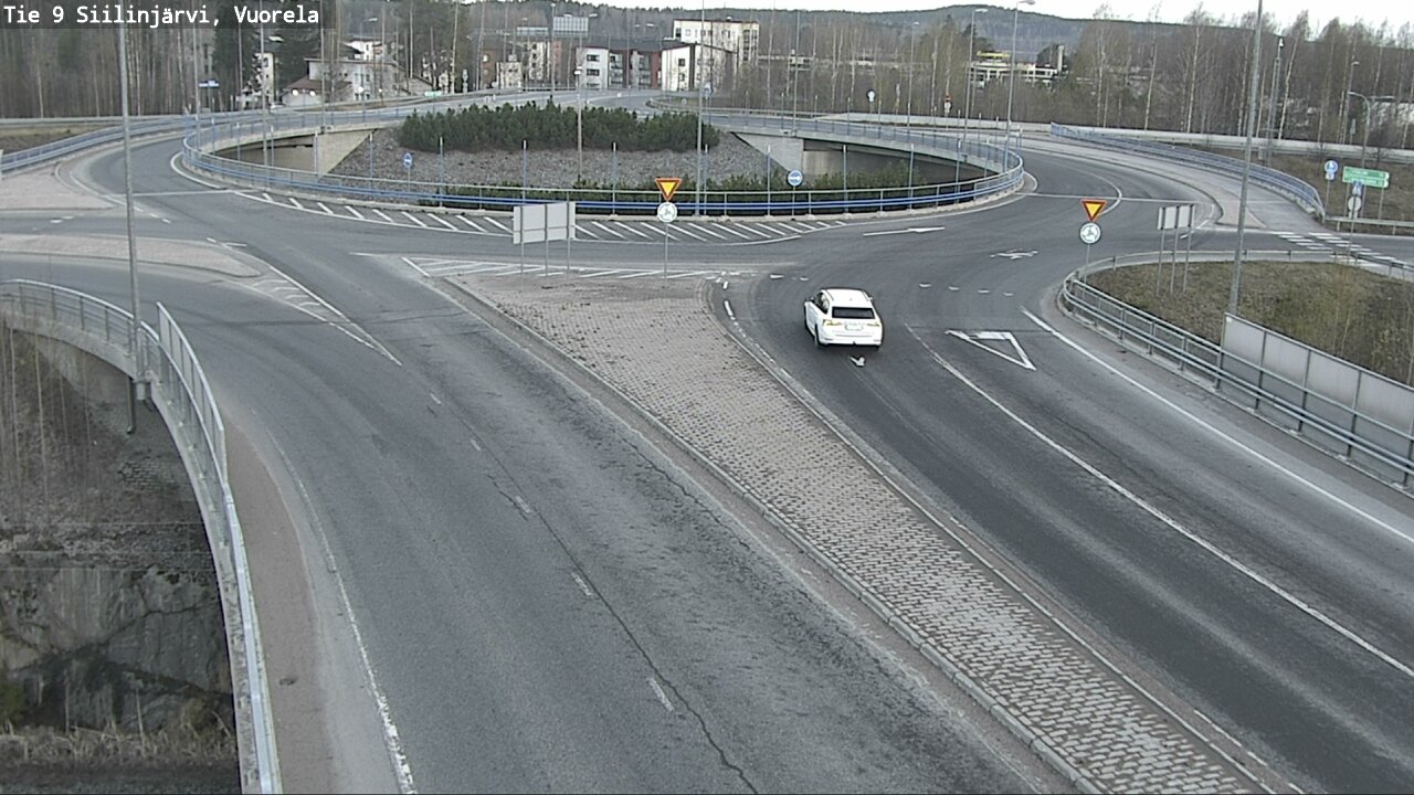Weather Camera Image Väg 9 Siilinjärvi, Vuorela, Siilinjärvi, Pohjois-Savo