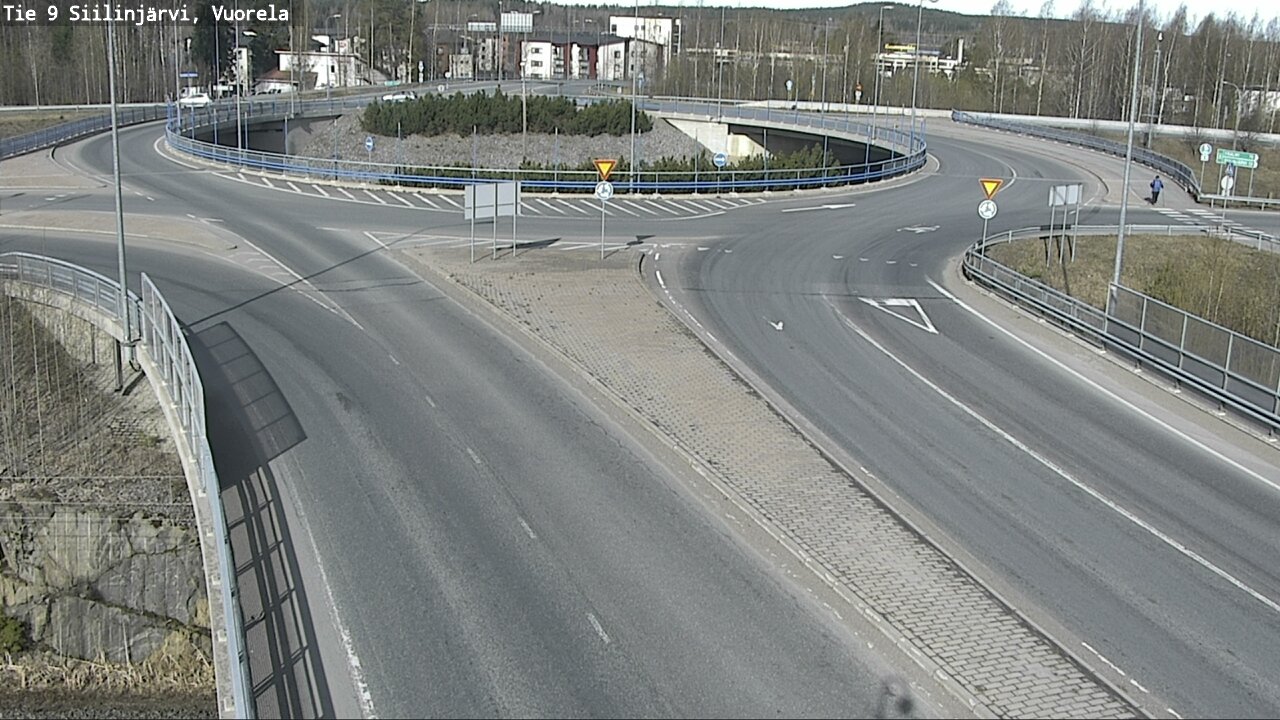 Weather Camera Image Väg 9 Siilinjärvi, Vuorela, Siilinjärvi, Pohjois-Savo