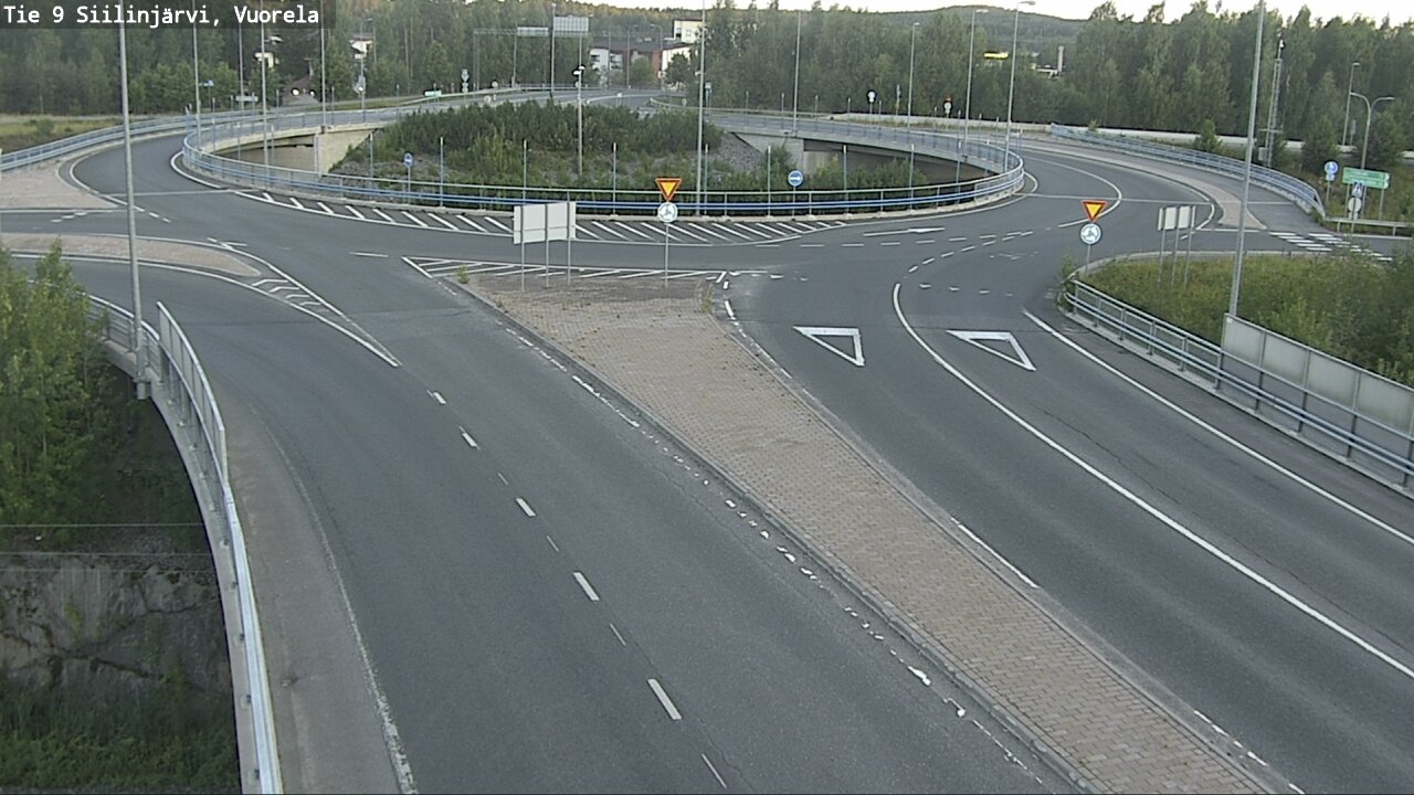 Weather Camera Image Väg 9 Siilinjärvi, Vuorela, Siilinjärvi, Pohjois-Savo