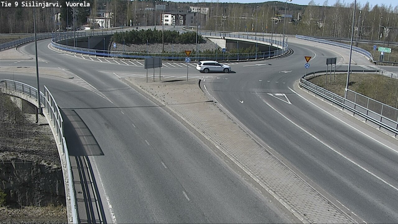Weather Camera Image Väg 9 Siilinjärvi, Vuorela, Siilinjärvi, Pohjois-Savo