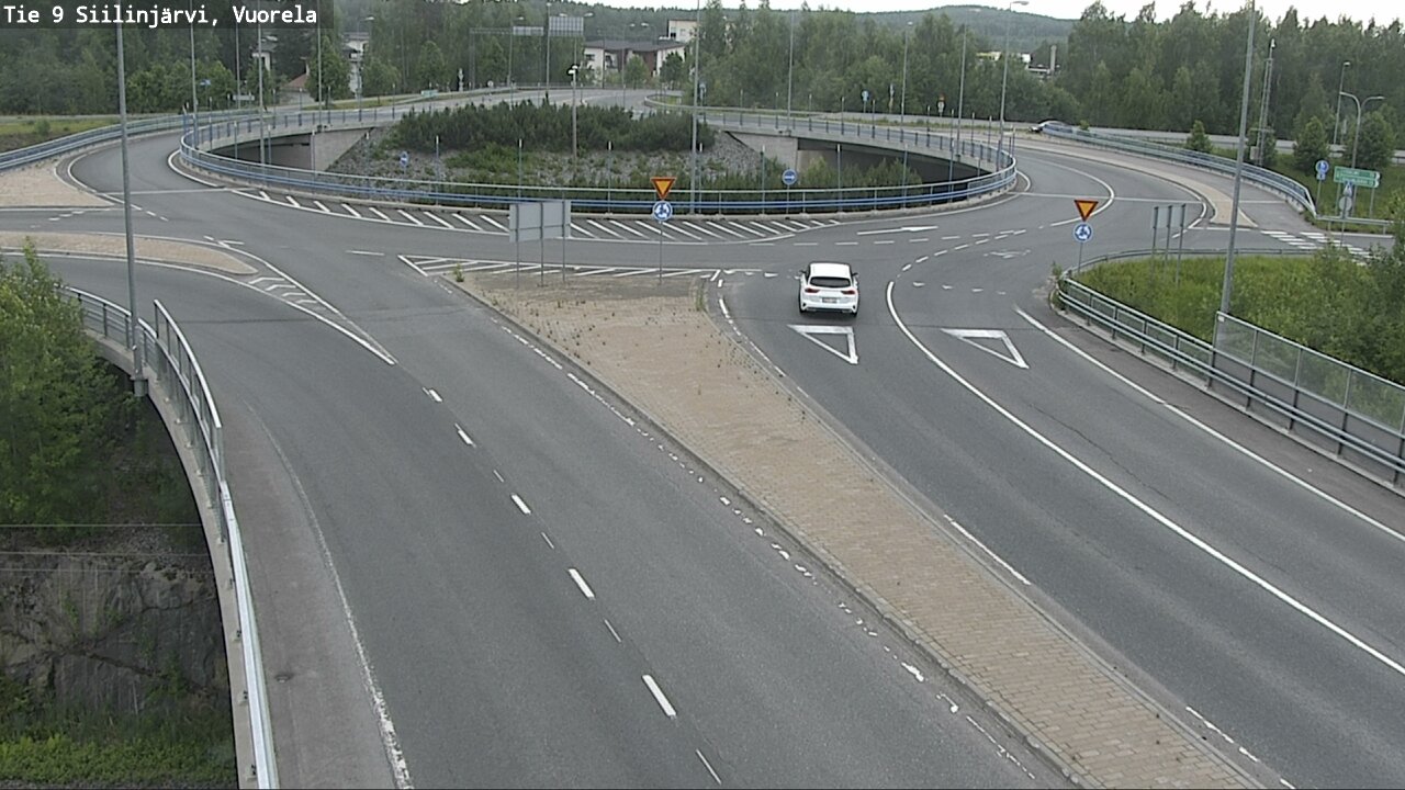 Weather Camera Image Road 9 Siilinjärvi, Vuorela, Siilinjärvi, Pohjois-Savo