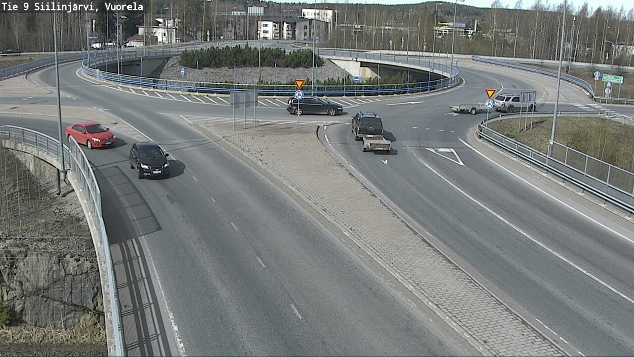 Weather Camera Image Väg 9 Siilinjärvi, Vuorela, Siilinjärvi, Pohjois-Savo