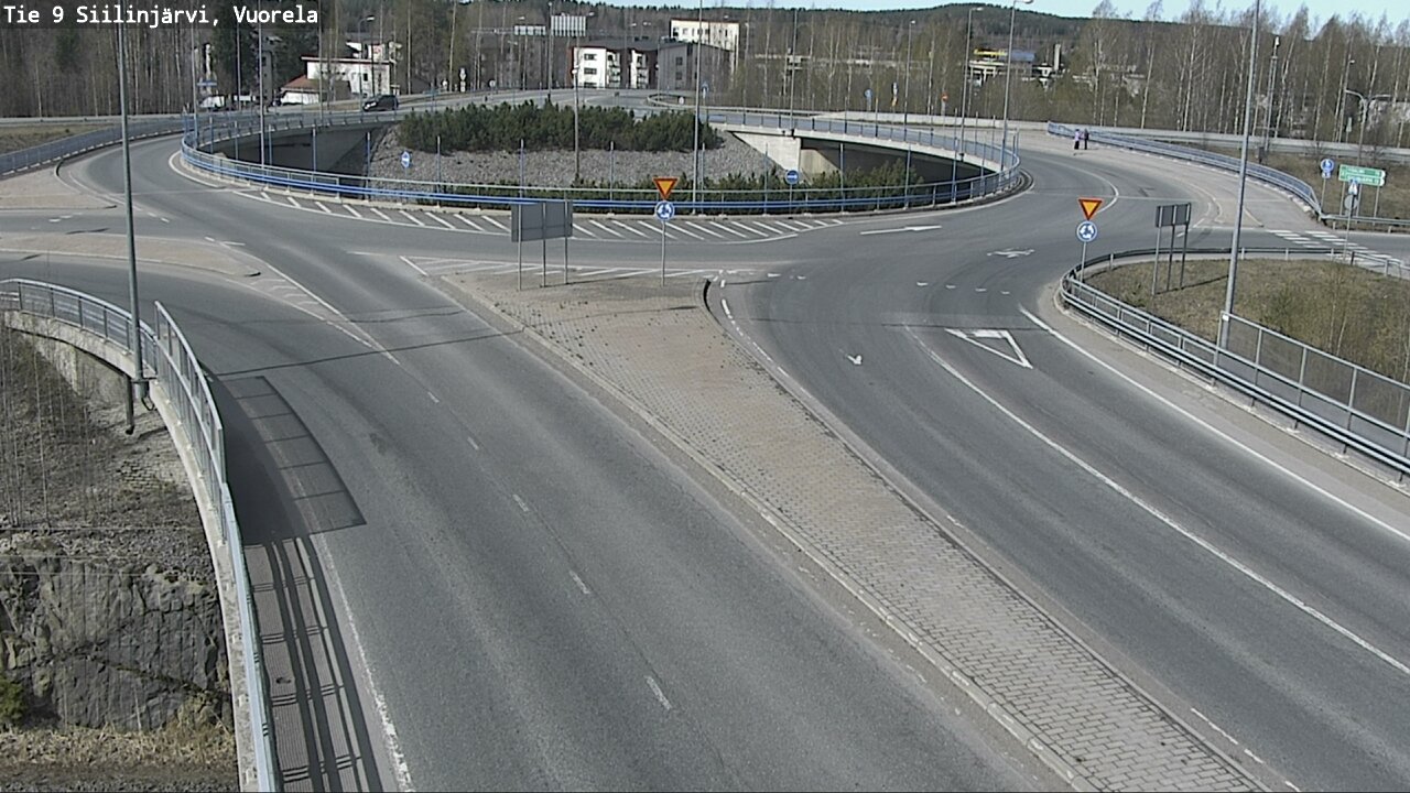 Weather Camera Image Väg 9 Siilinjärvi, Vuorela, Siilinjärvi, Pohjois-Savo