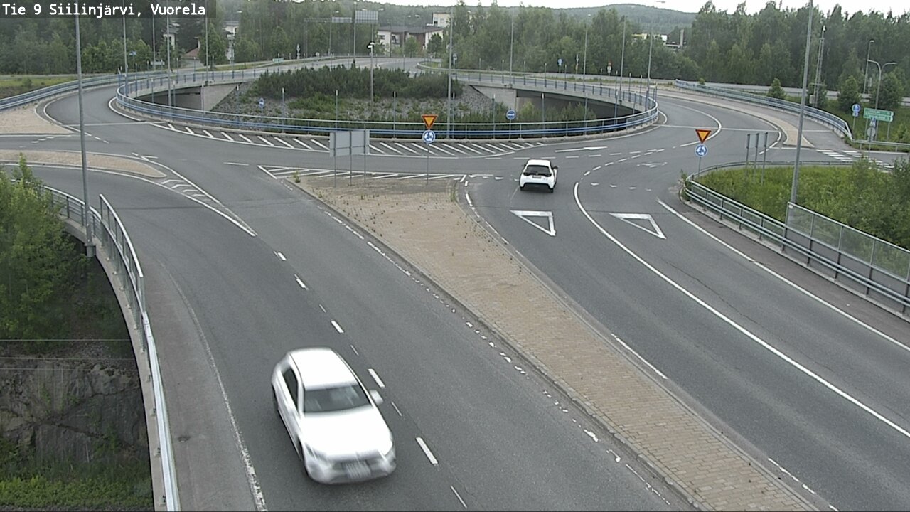 Weather Camera Image Road 9 Siilinjärvi, Vuorela, Siilinjärvi, Pohjois-Savo
