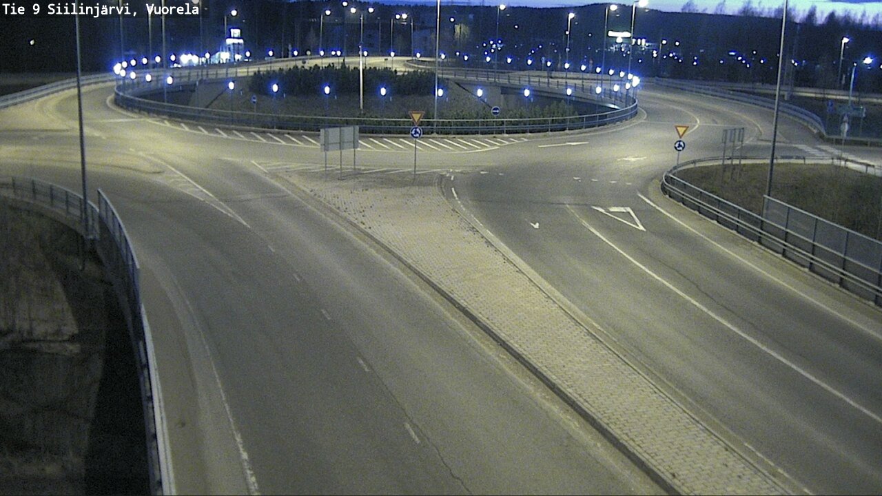 Weather Camera Image Väg 9 Siilinjärvi, Vuorela, Siilinjärvi, Pohjois-Savo