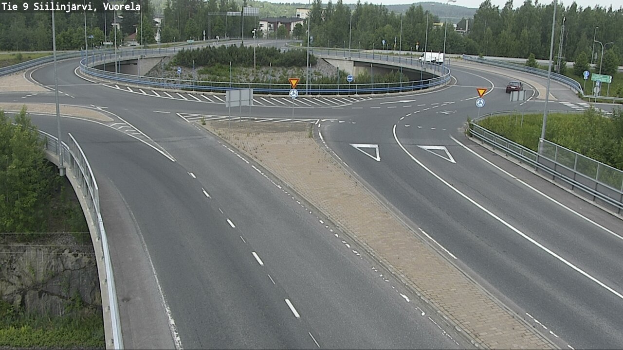 Weather Camera Image Road 9 Siilinjärvi, Vuorela, Siilinjärvi, Pohjois-Savo