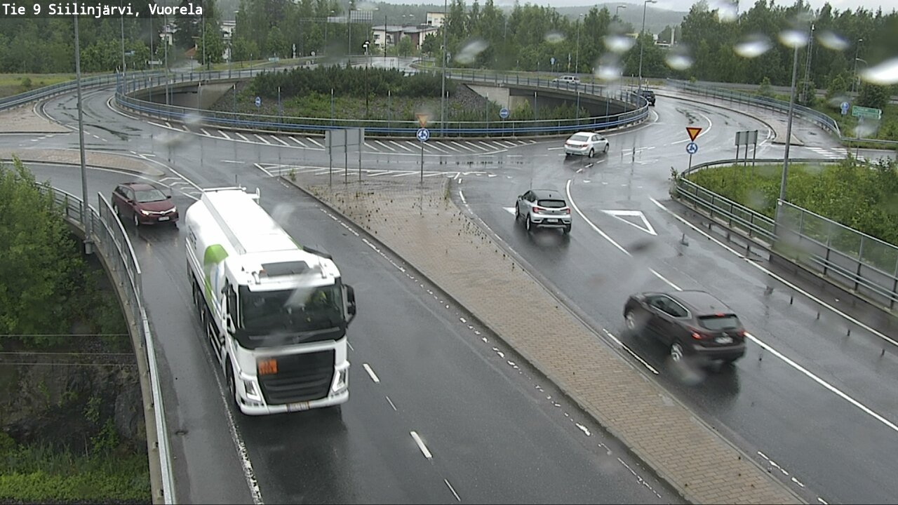 Weather Camera Image Väg 9 Siilinjärvi, Vuorela, Siilinjärvi, Pohjois-Savo