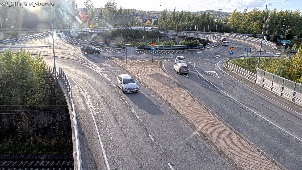 Weather Camera Image Road 9 Siilinjärvi, Vuorela, Siilinjärvi, Pohjois-Savo