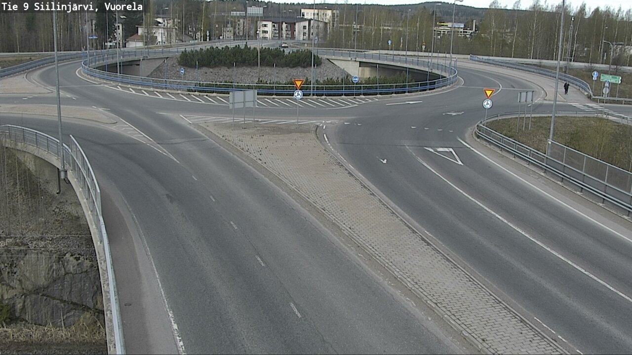 Weather Camera Image Road 9 Siilinjärvi, Vuorela, Siilinjärvi, Pohjois-Savo