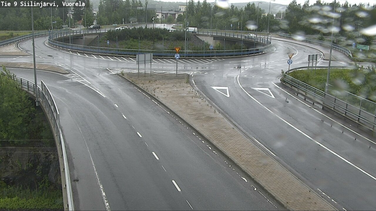 Weather Camera Image Väg 9 Siilinjärvi, Vuorela, Siilinjärvi, Pohjois-Savo
