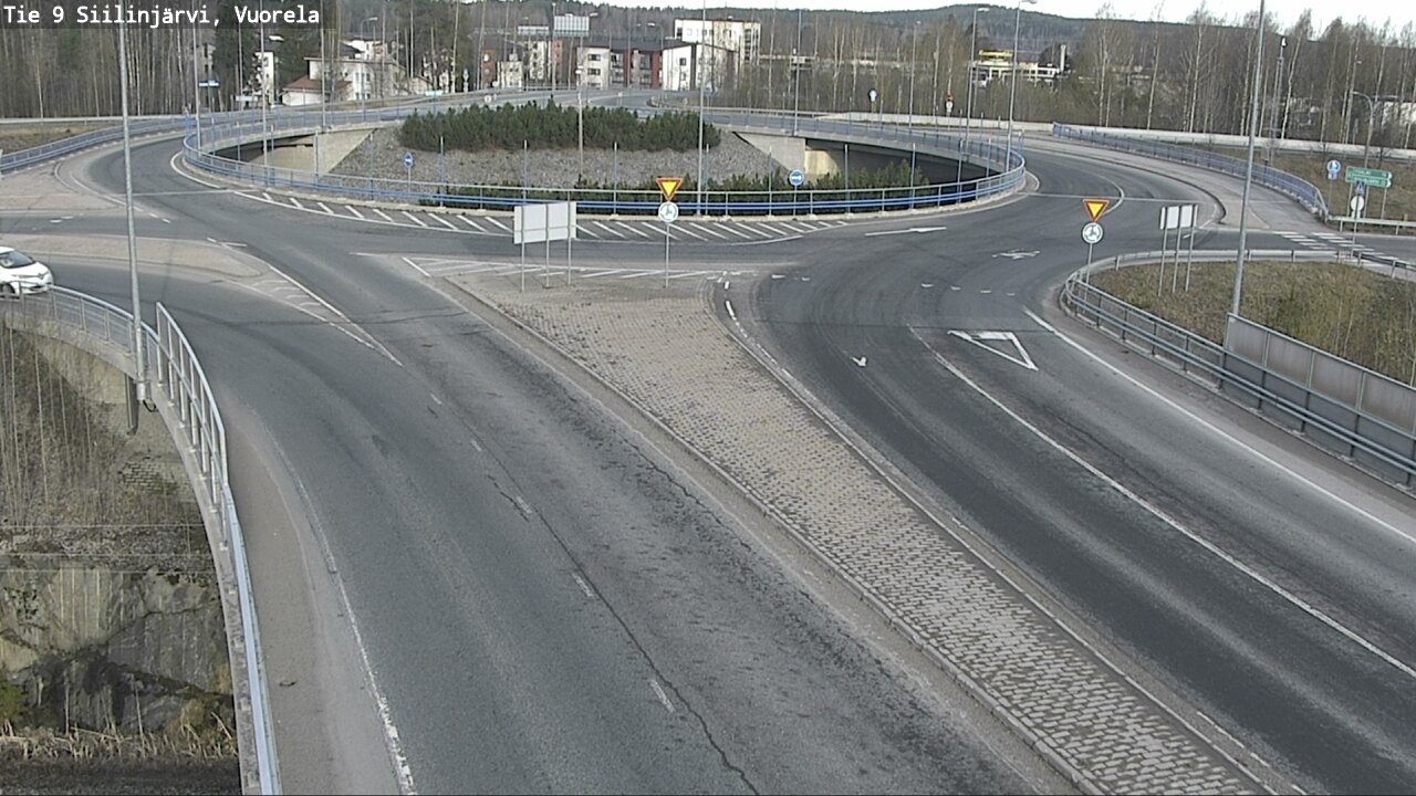Weather Camera Image Väg 9 Siilinjärvi, Vuorela, Siilinjärvi, Pohjois-Savo